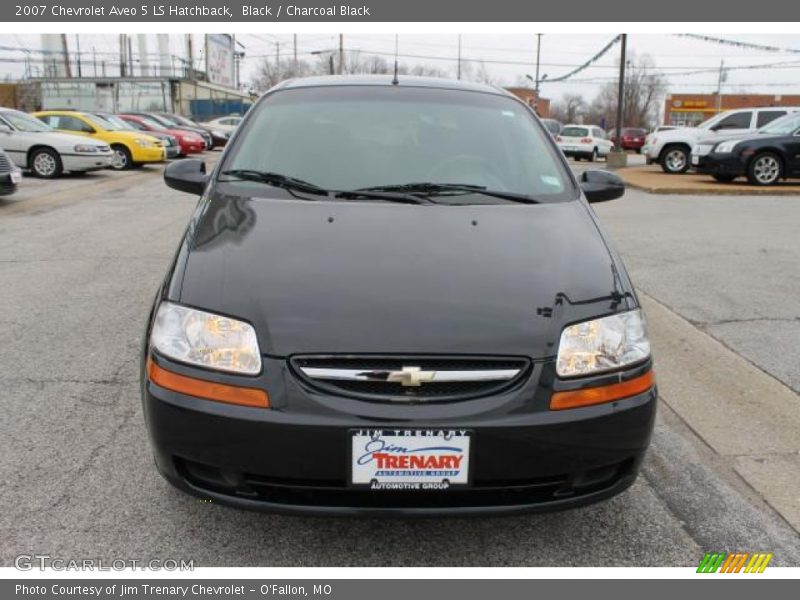 Black / Charcoal Black 2007 Chevrolet Aveo 5 LS Hatchback