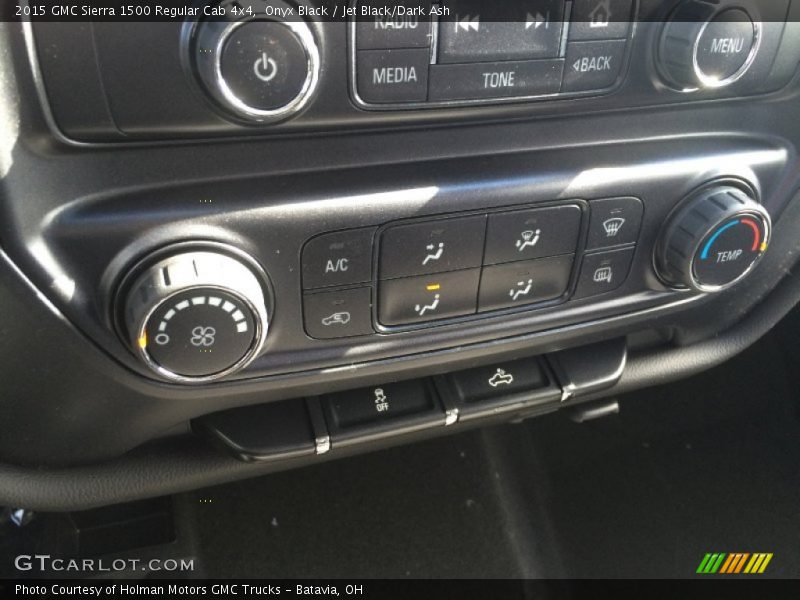 Onyx Black / Jet Black/Dark Ash 2015 GMC Sierra 1500 Regular Cab 4x4