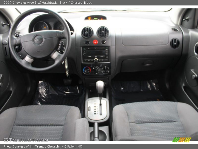 Black / Charcoal Black 2007 Chevrolet Aveo 5 LS Hatchback