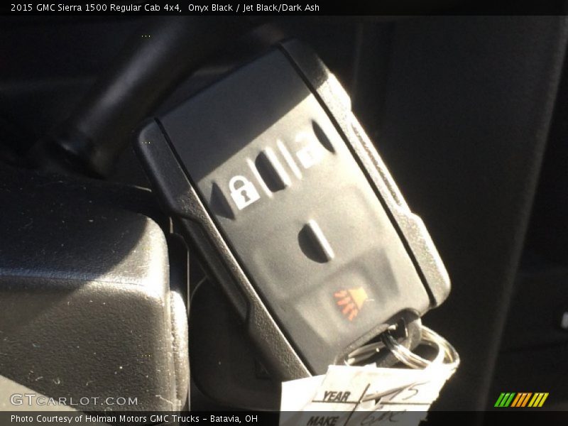 Onyx Black / Jet Black/Dark Ash 2015 GMC Sierra 1500 Regular Cab 4x4