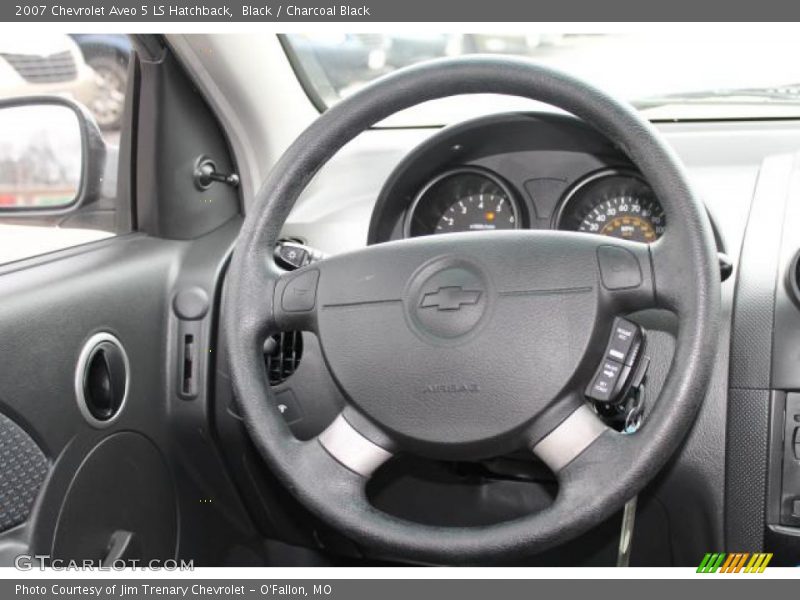 Black / Charcoal Black 2007 Chevrolet Aveo 5 LS Hatchback