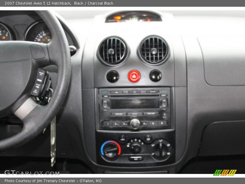 Black / Charcoal Black 2007 Chevrolet Aveo 5 LS Hatchback