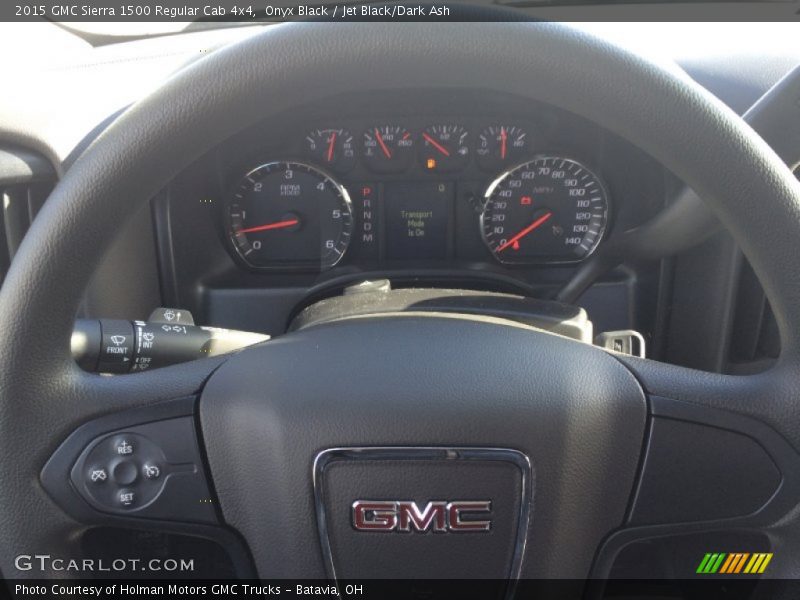 Onyx Black / Jet Black/Dark Ash 2015 GMC Sierra 1500 Regular Cab 4x4