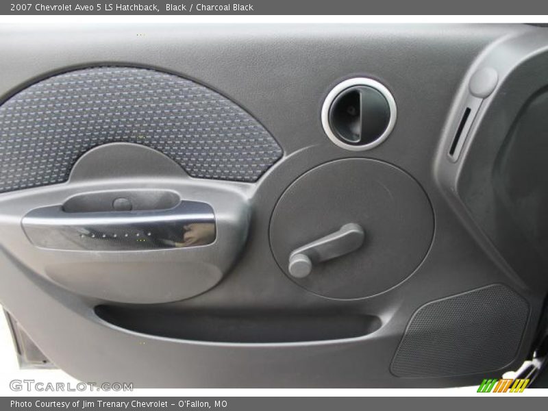 Black / Charcoal Black 2007 Chevrolet Aveo 5 LS Hatchback