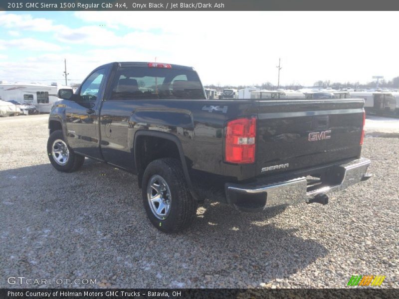 Onyx Black / Jet Black/Dark Ash 2015 GMC Sierra 1500 Regular Cab 4x4