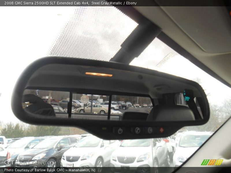 Steel Gray Metallic / Ebony 2008 GMC Sierra 2500HD SLT Extended Cab 4x4