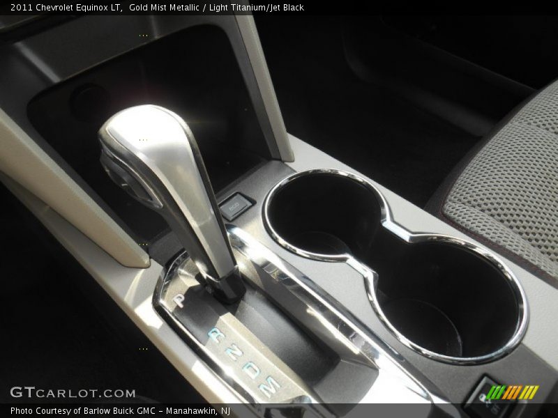Gold Mist Metallic / Light Titanium/Jet Black 2011 Chevrolet Equinox LT