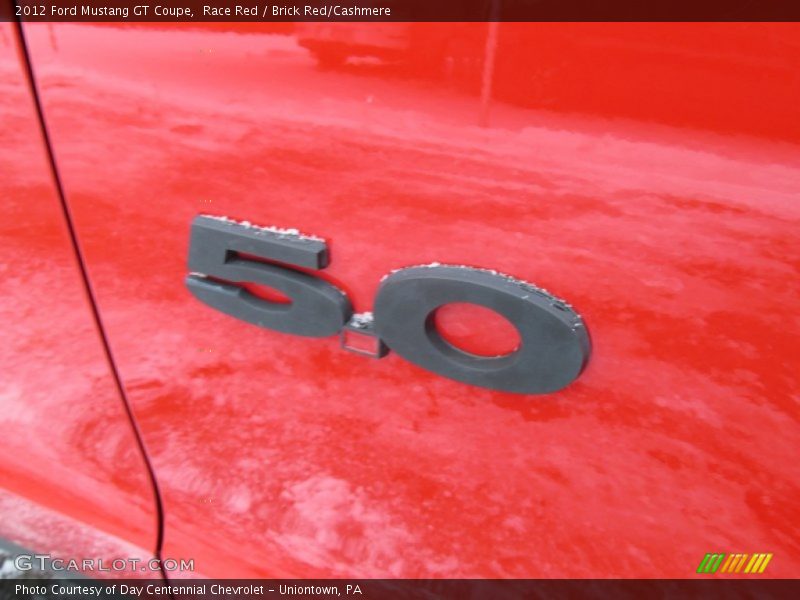 Race Red / Brick Red/Cashmere 2012 Ford Mustang GT Coupe