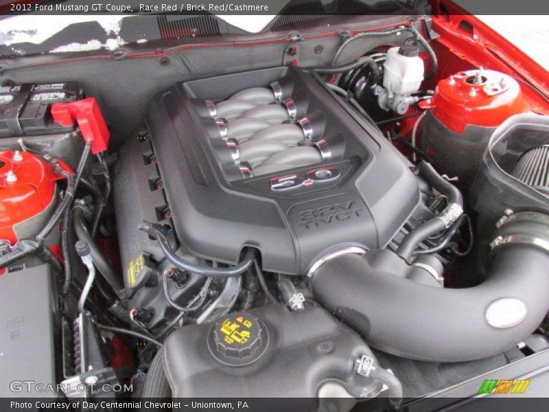 Race Red / Brick Red/Cashmere 2012 Ford Mustang GT Coupe