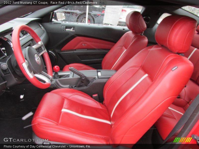  2012 Mustang GT Coupe Brick Red/Cashmere Interior