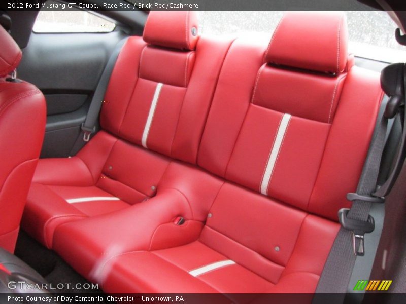Rear Seat of 2012 Mustang GT Coupe