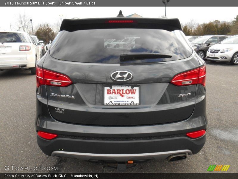 Juniper Green / Beige 2013 Hyundai Santa Fe Sport