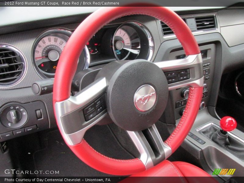 2012 Mustang GT Coupe Steering Wheel