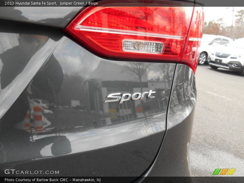 Juniper Green / Beige 2013 Hyundai Santa Fe Sport