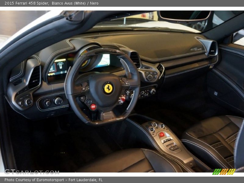 Nero Interior - 2015 458 Spider 