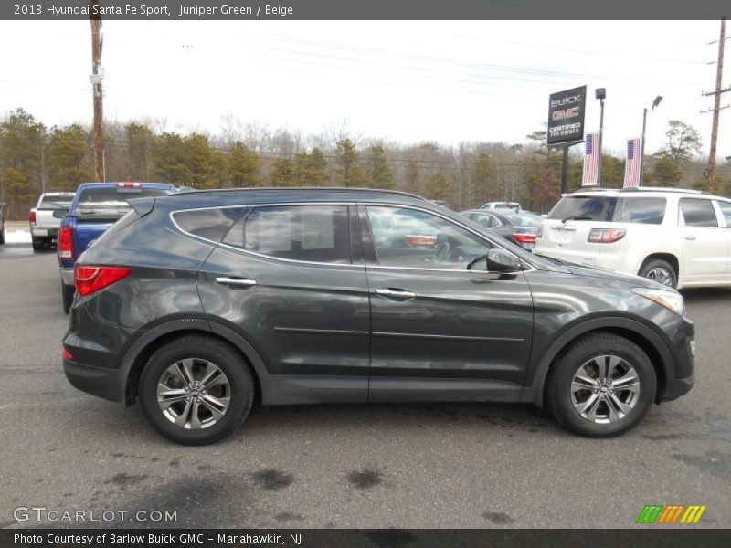 Juniper Green / Beige 2013 Hyundai Santa Fe Sport