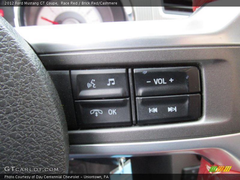 Race Red / Brick Red/Cashmere 2012 Ford Mustang GT Coupe