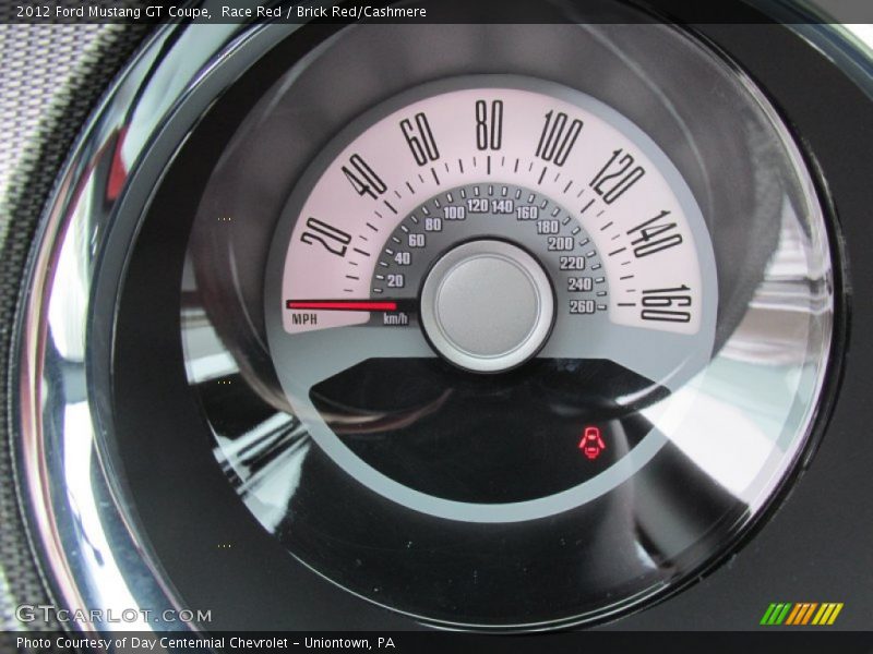 Race Red / Brick Red/Cashmere 2012 Ford Mustang GT Coupe