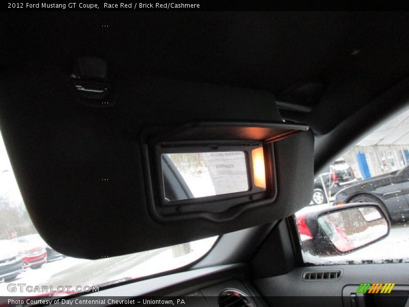 Race Red / Brick Red/Cashmere 2012 Ford Mustang GT Coupe
