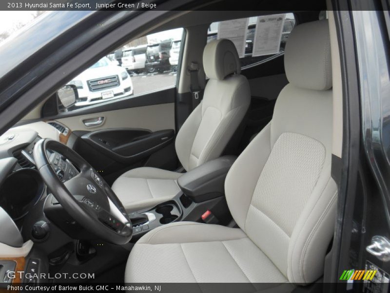 Juniper Green / Beige 2013 Hyundai Santa Fe Sport