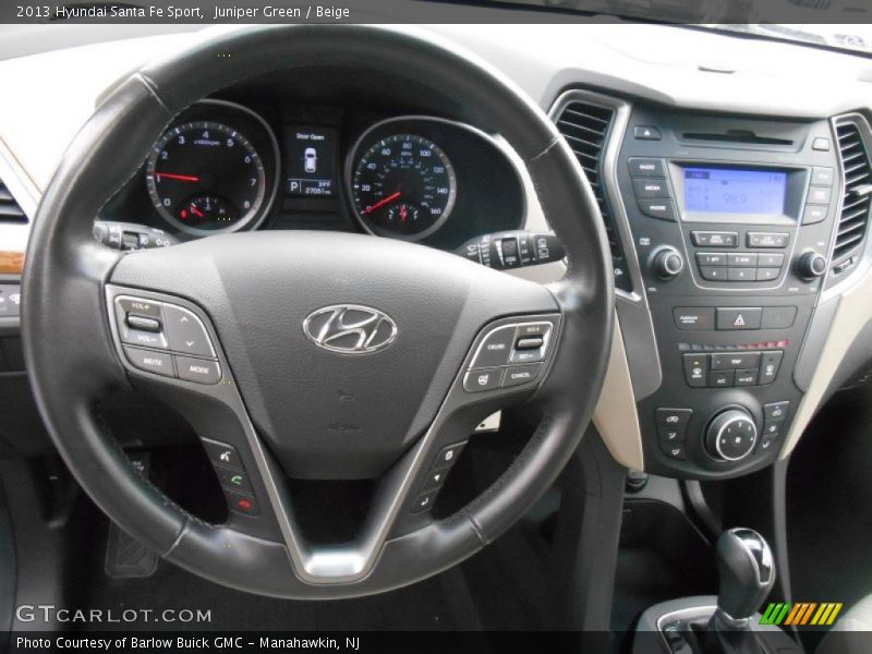 Juniper Green / Beige 2013 Hyundai Santa Fe Sport