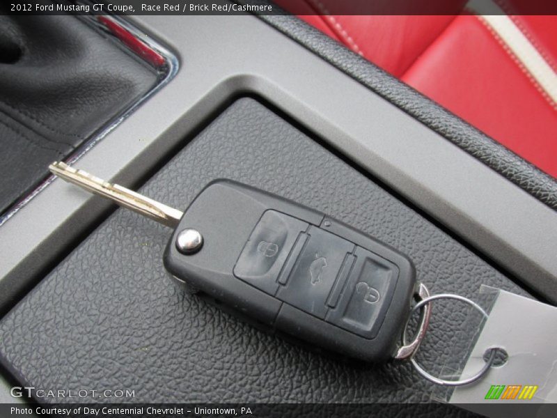 Keys of 2012 Mustang GT Coupe