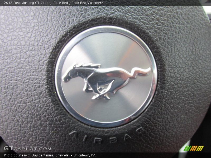 Race Red / Brick Red/Cashmere 2012 Ford Mustang GT Coupe