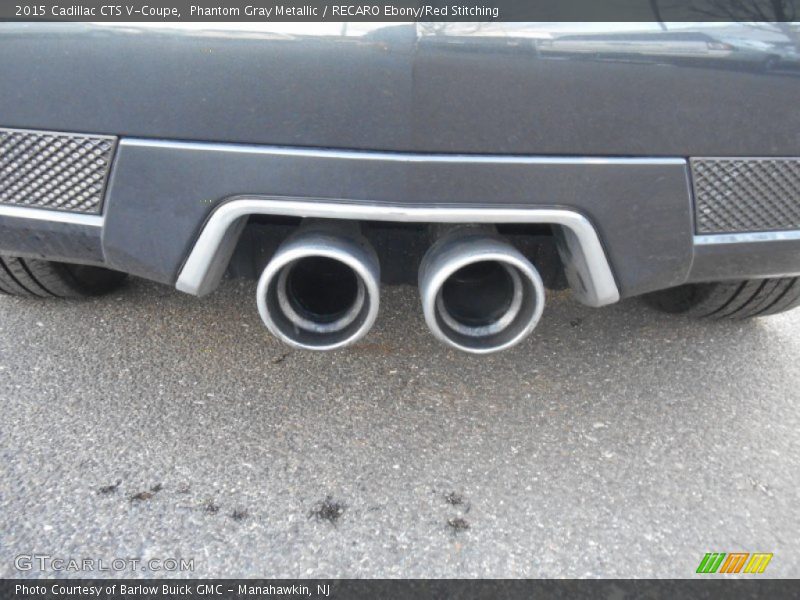 Exhaust of 2015 CTS V-Coupe