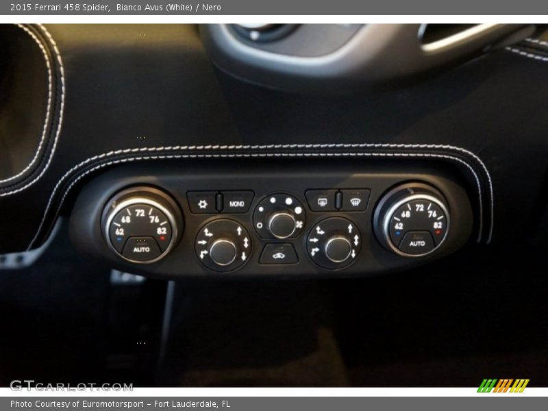 Controls of 2015 458 Spider