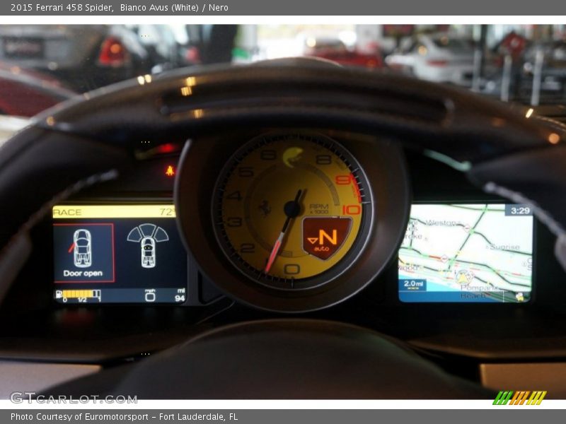  2015 458 Spider Spider Gauges