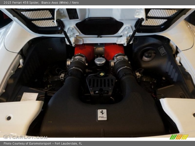  2015 458 Spider Engine - 4.5 Liter GDI DOHC 32-Valve VVT V8