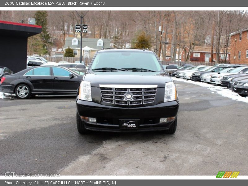Black Raven / Ebony 2008 Cadillac Escalade ESV AWD