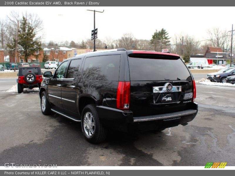 Black Raven / Ebony 2008 Cadillac Escalade ESV AWD