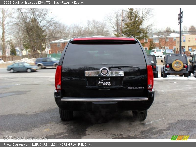 Black Raven / Ebony 2008 Cadillac Escalade ESV AWD