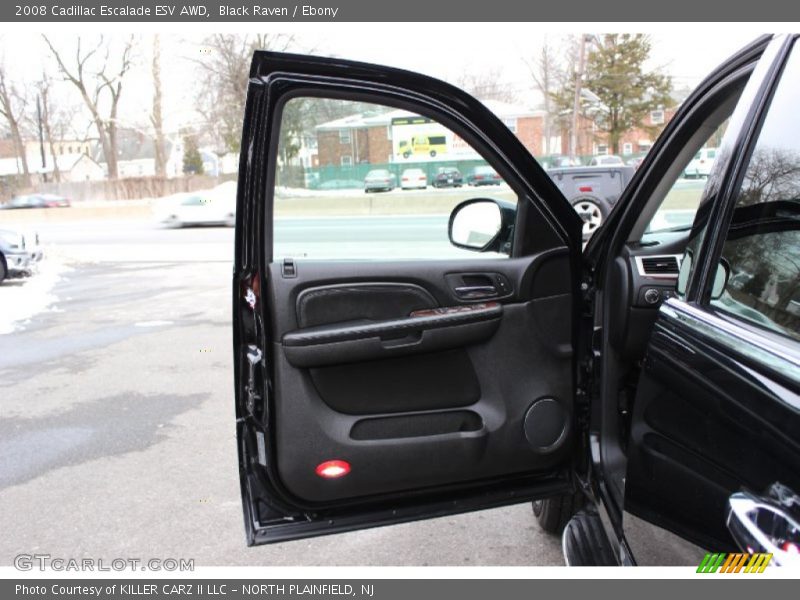Black Raven / Ebony 2008 Cadillac Escalade ESV AWD