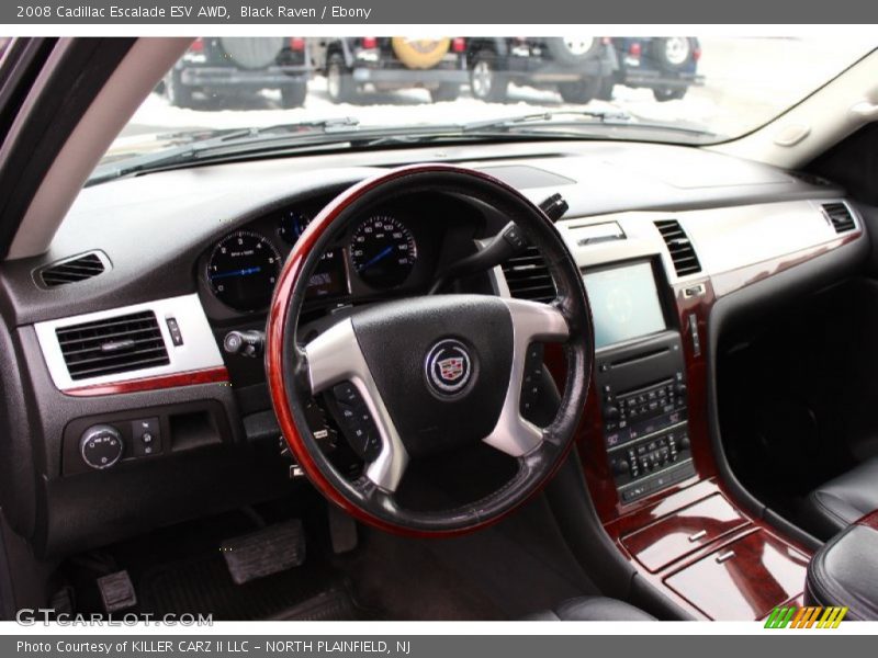 Black Raven / Ebony 2008 Cadillac Escalade ESV AWD