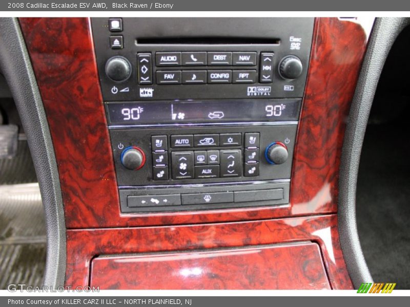 Black Raven / Ebony 2008 Cadillac Escalade ESV AWD