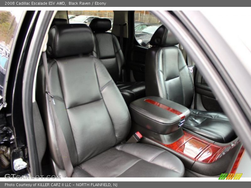 Black Raven / Ebony 2008 Cadillac Escalade ESV AWD