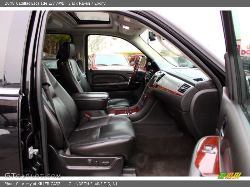 Black Raven / Ebony 2008 Cadillac Escalade ESV AWD
