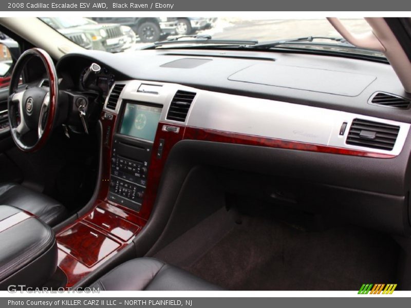 Black Raven / Ebony 2008 Cadillac Escalade ESV AWD