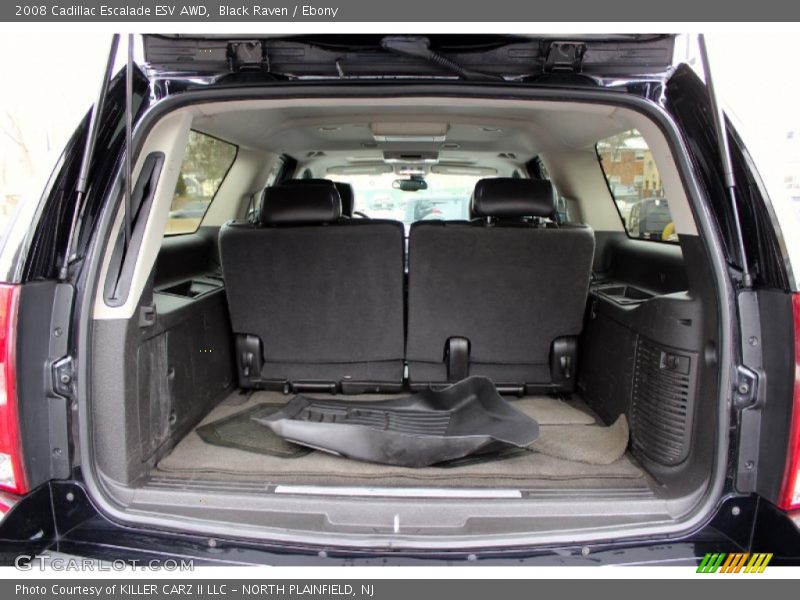 Black Raven / Ebony 2008 Cadillac Escalade ESV AWD
