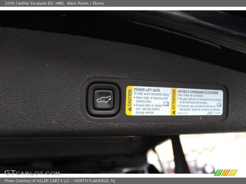 Black Raven / Ebony 2008 Cadillac Escalade ESV AWD