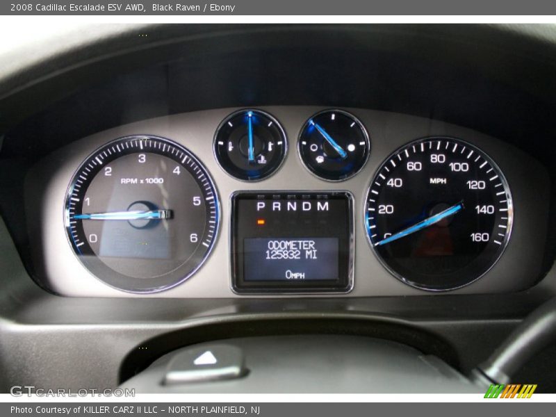 Black Raven / Ebony 2008 Cadillac Escalade ESV AWD