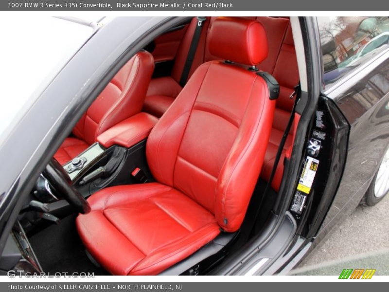 Front Seat of 2007 3 Series 335i Convertible