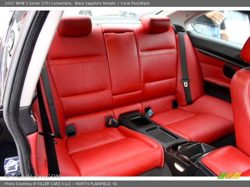 Rear Seat of 2007 3 Series 335i Convertible