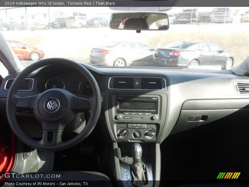 Tornado Red / Titan Black 2014 Volkswagen Jetta SE Sedan