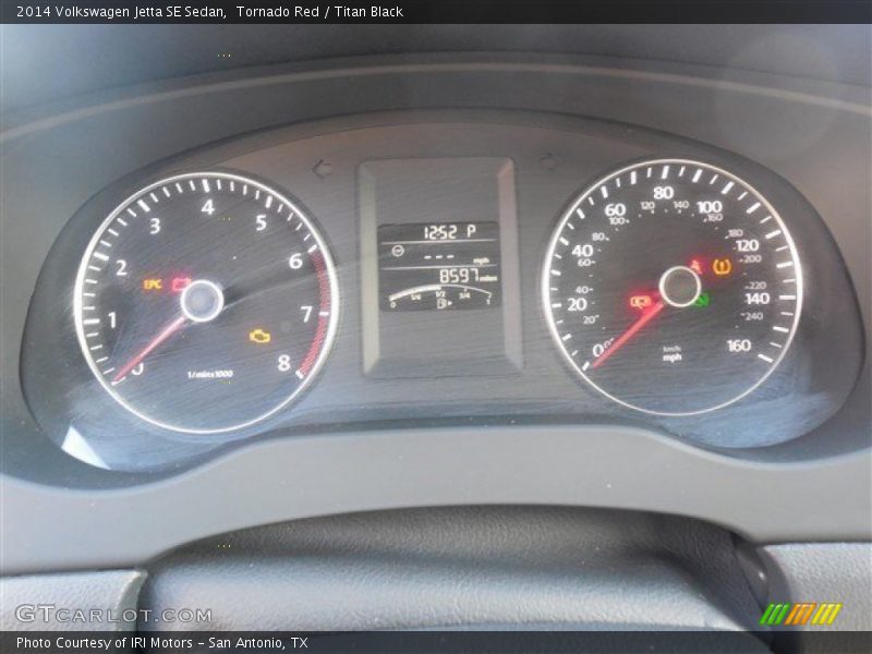 Tornado Red / Titan Black 2014 Volkswagen Jetta SE Sedan