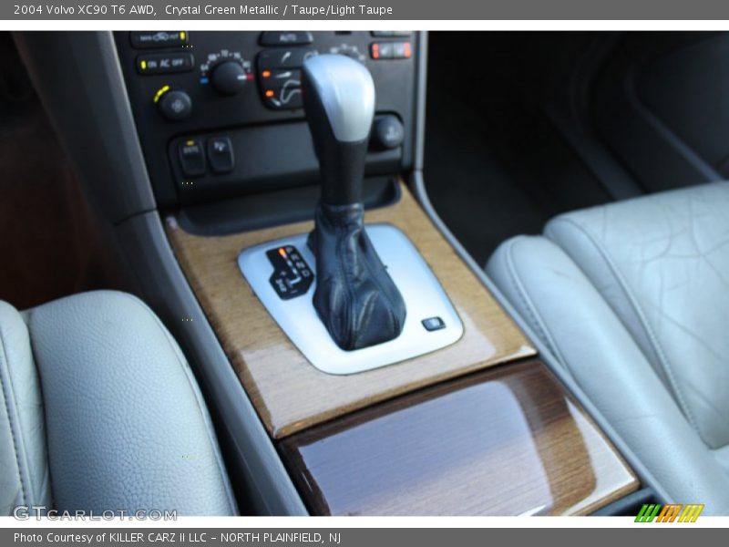 Crystal Green Metallic / Taupe/Light Taupe 2004 Volvo XC90 T6 AWD