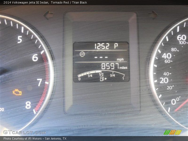 Tornado Red / Titan Black 2014 Volkswagen Jetta SE Sedan