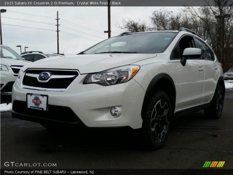 Crystal White Pearl / Black 2015 Subaru XV Crosstrek 2.0i Premium